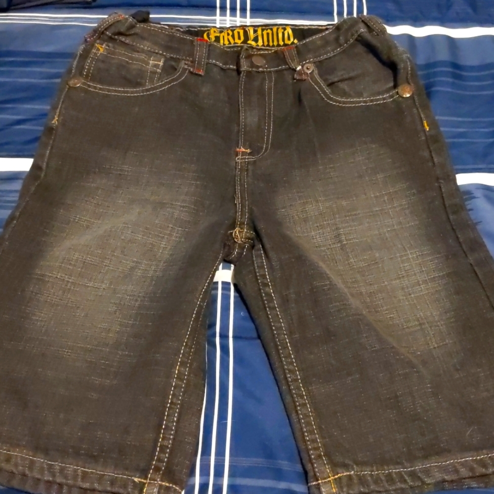 Ecko Black Size 7 Jean Shorts